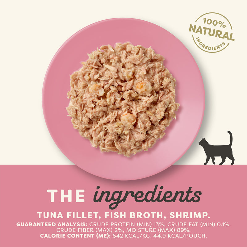 Applaws Cat Pouch 2.47oz Tuna with Shrimp