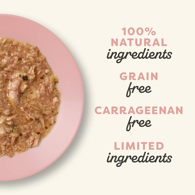 Applaws Cat Pouch 2.47oz Tuna Flakes with Sockeye Salmon in Gravy