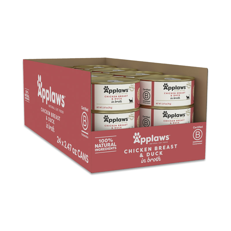 Applaws Cat Can 2.47oz Chicken with Duck