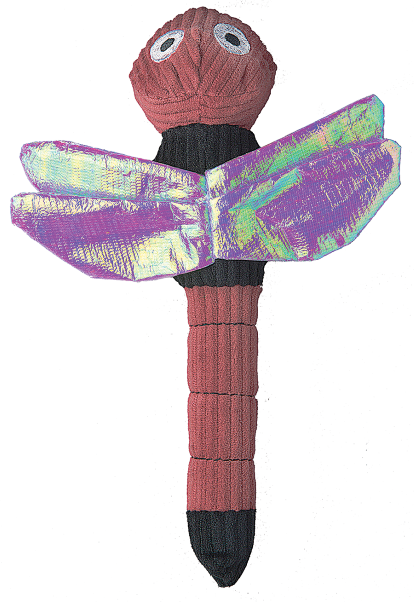 Patchwork Pet Dragonfly Dog Toy