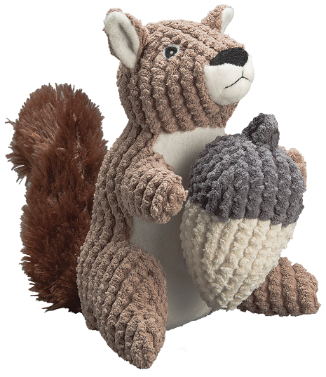 Patchwork Pet Merle the Squirrel Dog Toy