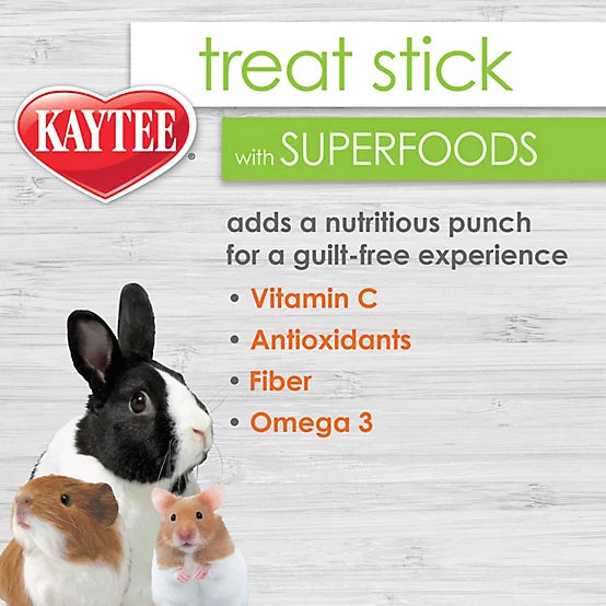 Kaytee Small Animal Treat Stick with Superfoods, 0.594 lb.