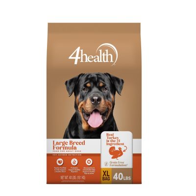 4health Grain Free Large Breed Adult Turkey Formula Dry Dog Food