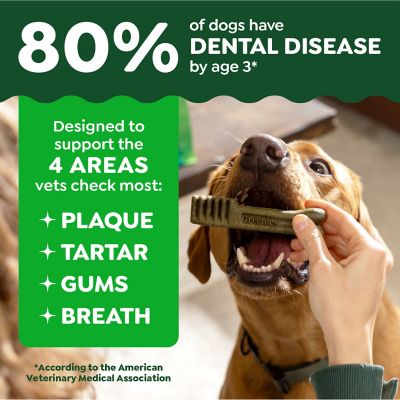 Greenies Dental Dog Treats for Large Dogs 50-100 lb.