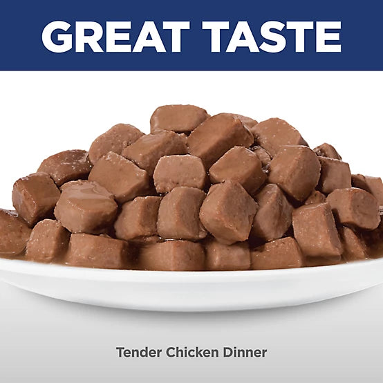 Hill's Science Diet Adult Tender Chicken Dinner Wet Cat Food, 2.8 oz.