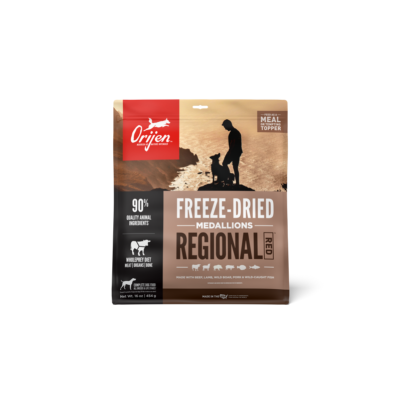 ORIJEN Regional Red Freeze-Dried Food 16OZ
