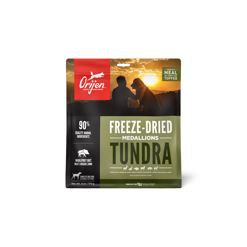 ORIJEN Tundra Freeze-Dried Food 6OZ