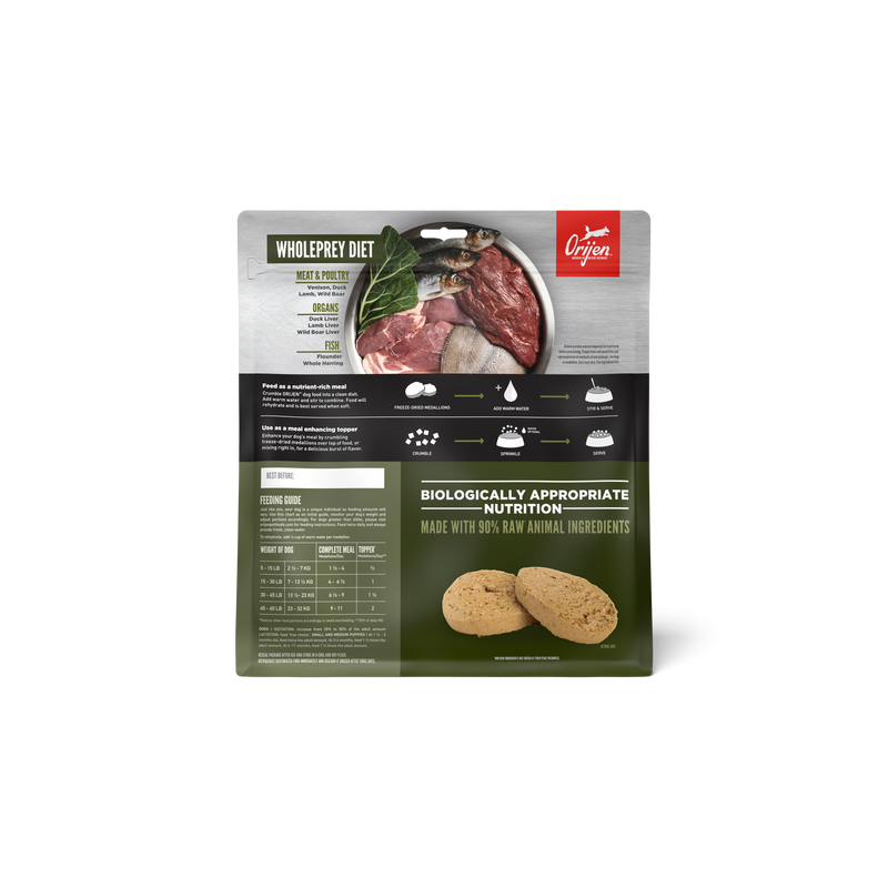 ORIJEN Tundra Freeze-Dried Food 6OZ