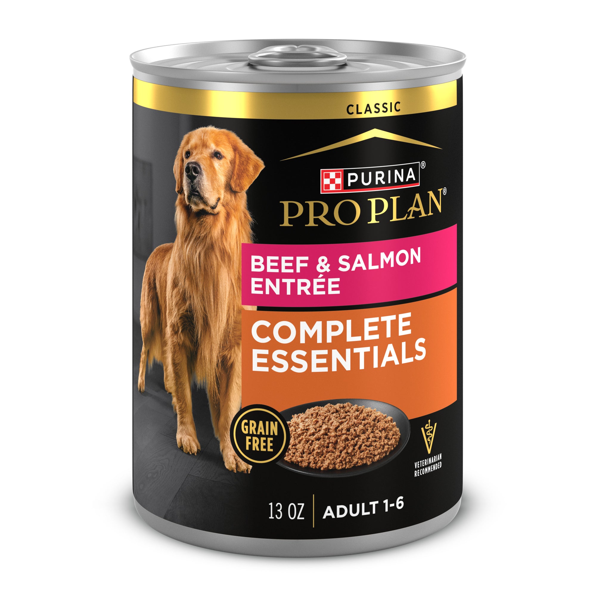 Purina Pro Plan Dog Food Grain Free, Classic Beef and Salmon