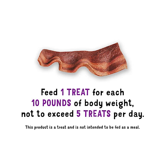 Purina Beggin' Bacon Flavor Real Meat Dog Strip Treats, 48 oz.