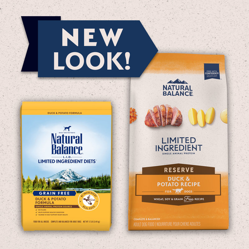 Natural Balance® Limited Ingredient Grain Free Duck & Potato Recipe Dog Dry