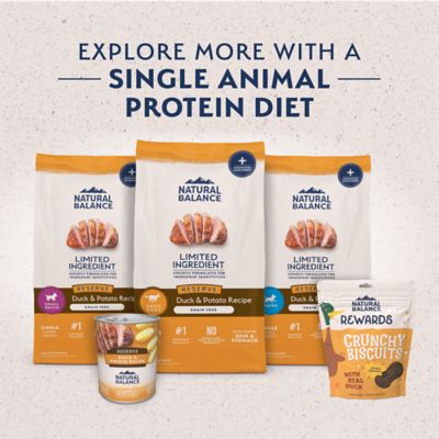 Natural Balance Limited Ingredient Grain Free Duck  and  Potato Recipe Dry Dog Food