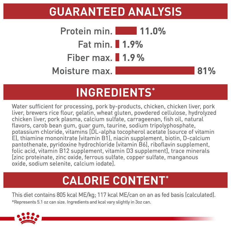 Royal Canin® Feline Health Nutrition™ Adult Instinctive Loaf In Sauce Canned Cat Food, 3 oz