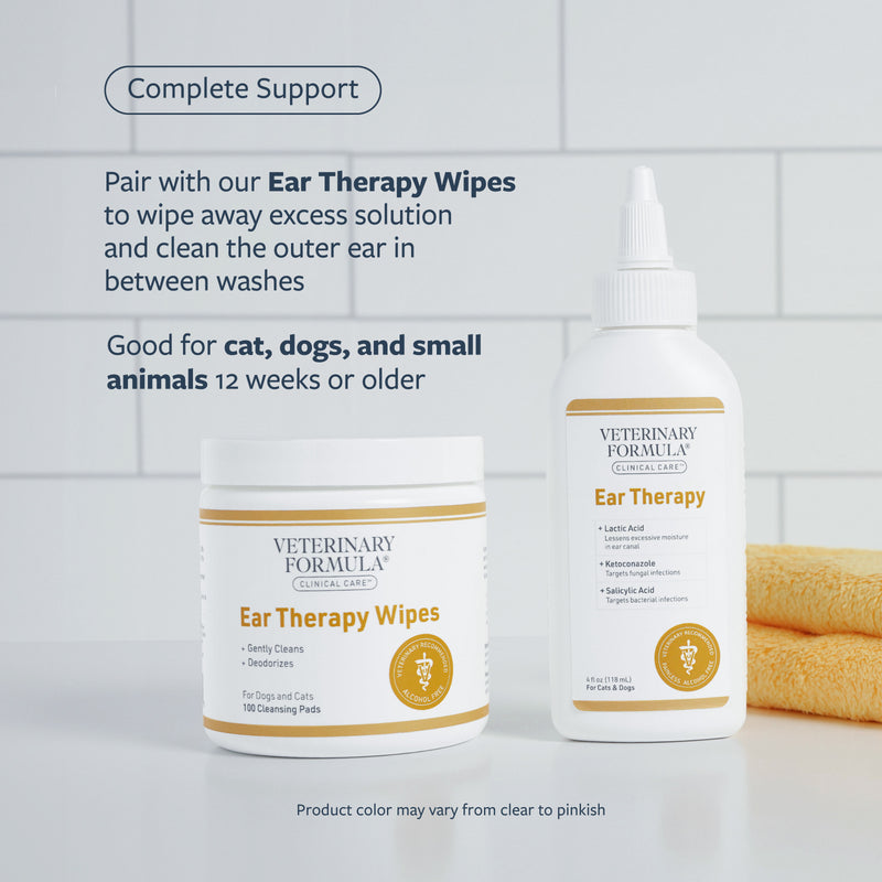 Veterinary Formula Clinical Care Ear Therapy for Dogs & Cats, 4 oz