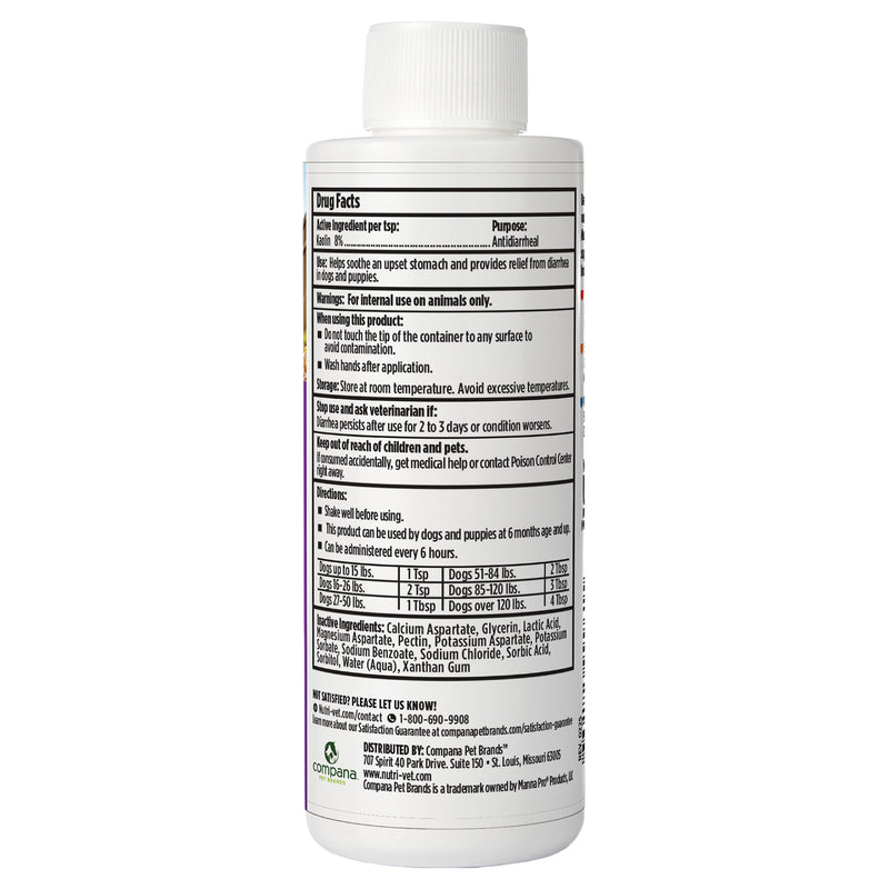 Nutri-Vet Anti-Diarrhea Liquid for Dogs, 4 oz