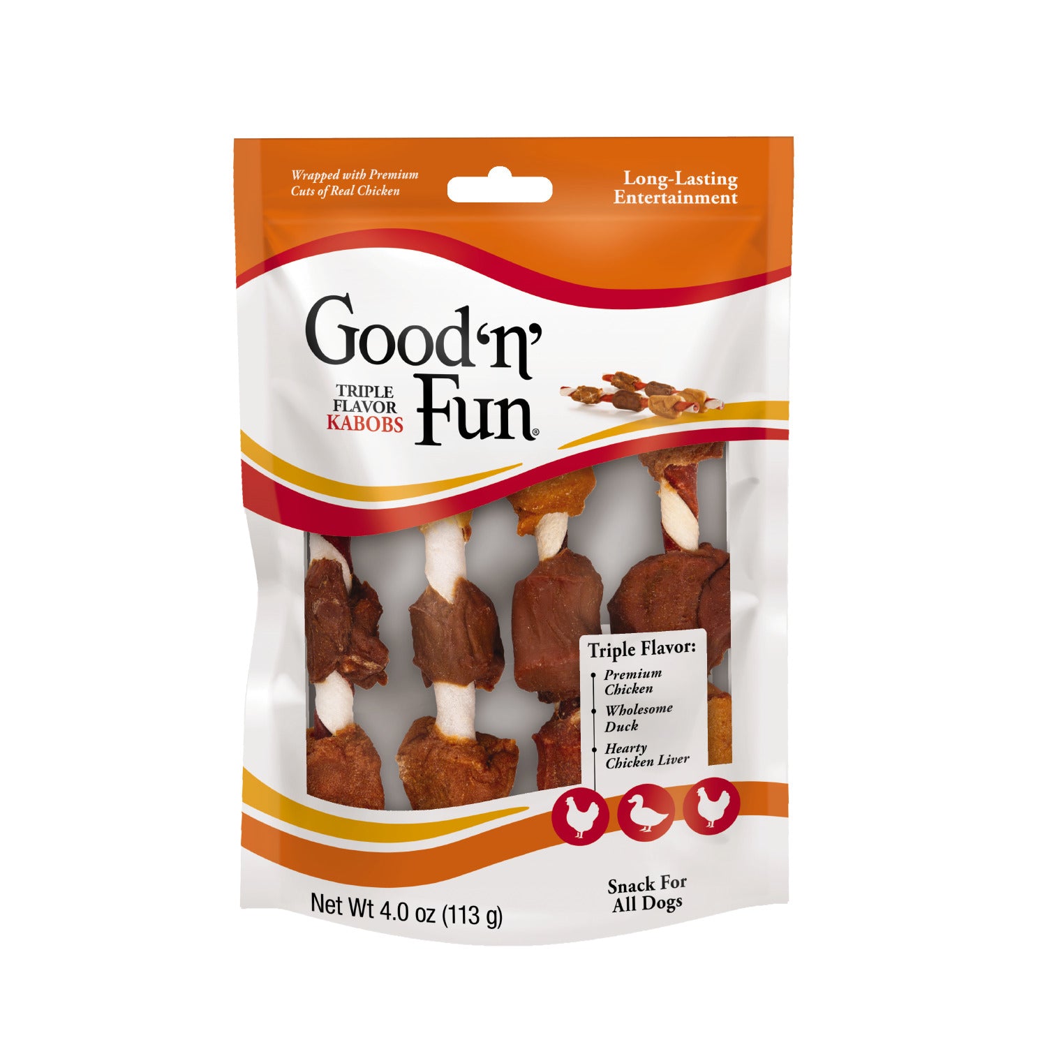 Good 'n' Fun Triple Flavor Kabobs Dog Treats – Petsense