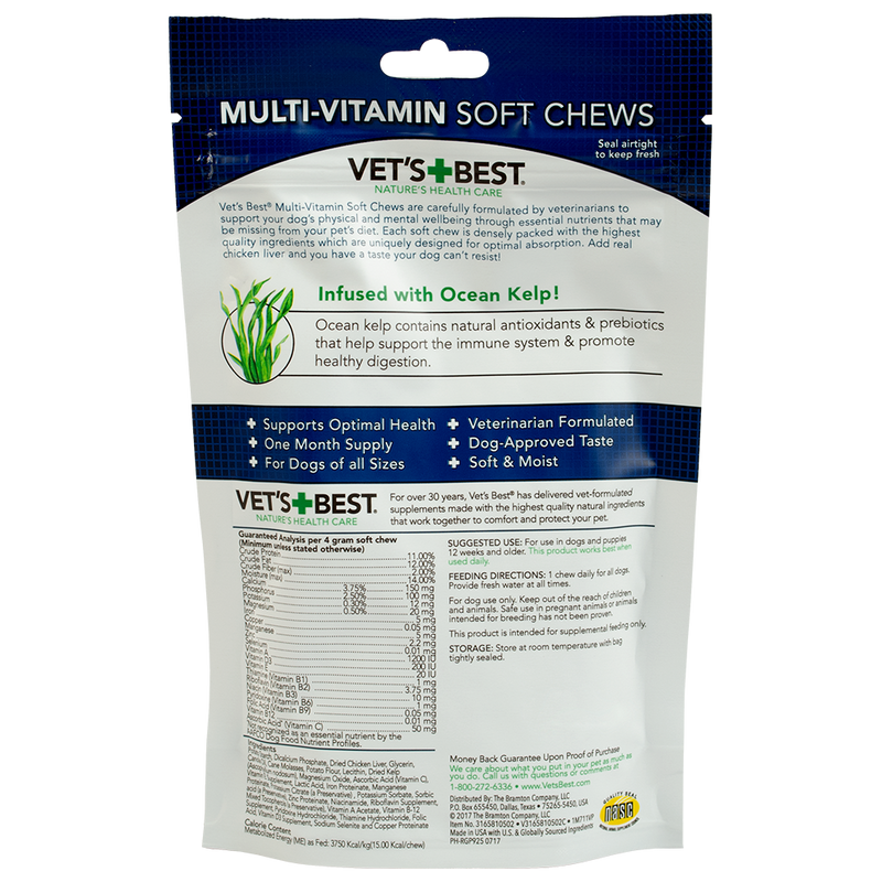 Vet's Best Multi-Vitamins Soft Chews 30ct