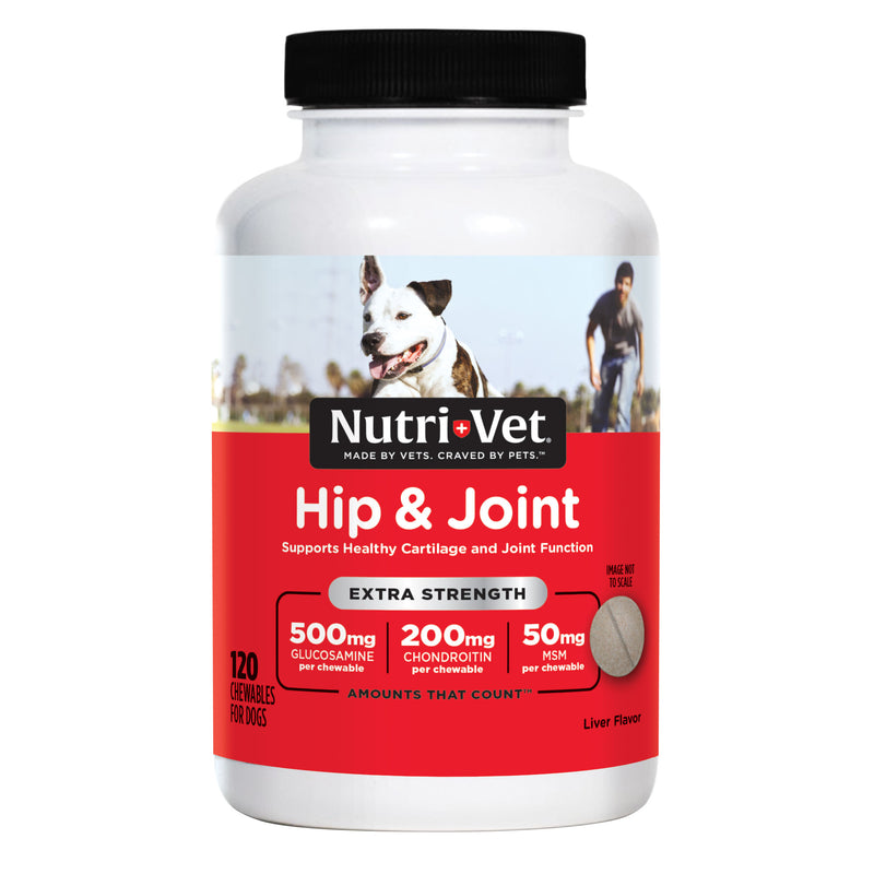 Nutri-Vet Hip & Joint Extra Strength Chewables 120 Count