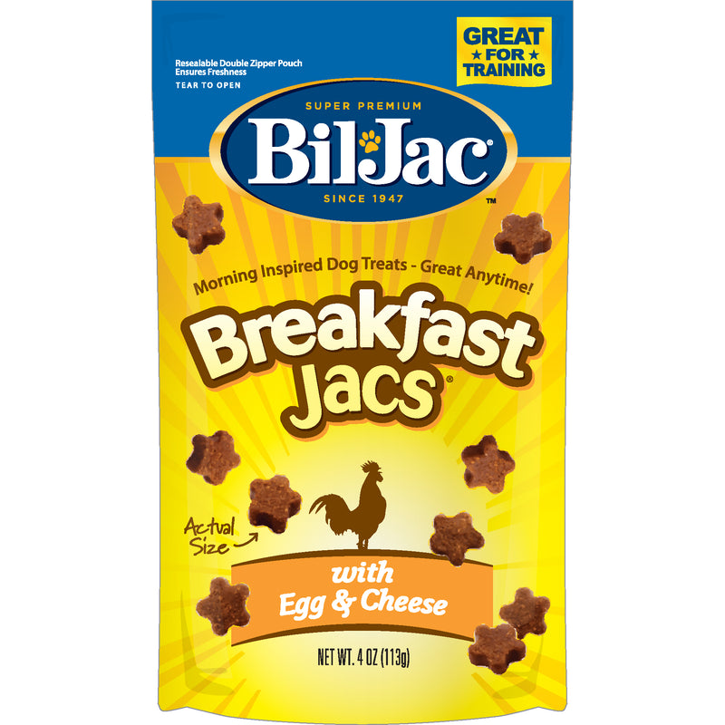Bil-Jac 4 oz Breakfast Jacs Dry Dog Treat