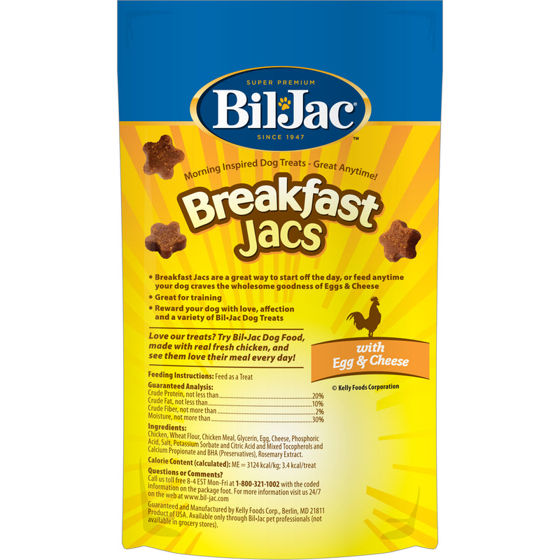 Bil-Jac 4 oz Breakfast Jacs Dry Dog Treat