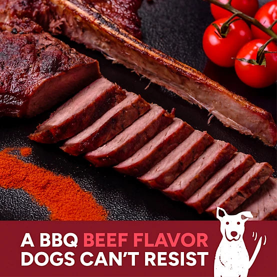 Cloud Star Wag More Bark Less Jerky Grain Free Dog Treats, Texas BBQ Beef, 10 oz.