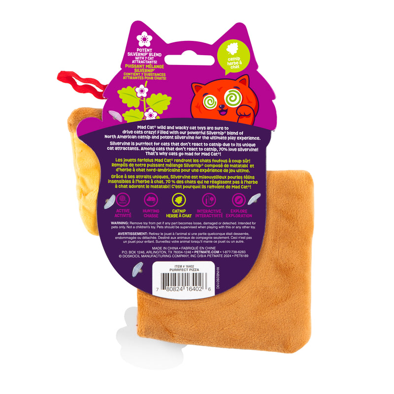 Mad Cat Purrfect Pizza Cat Toy