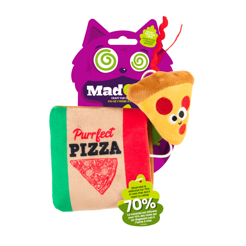 Mad Cat Purrfect Pizza Cat Toy