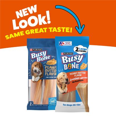 Purina Busy Bone Busy Bone 7 oz. 2 ct. Peanut Butter Small/Medium