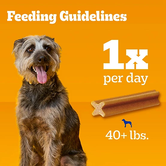 Dentastix Chicken Flavor Dental Care Dog Treats, Large, 40 ct.
