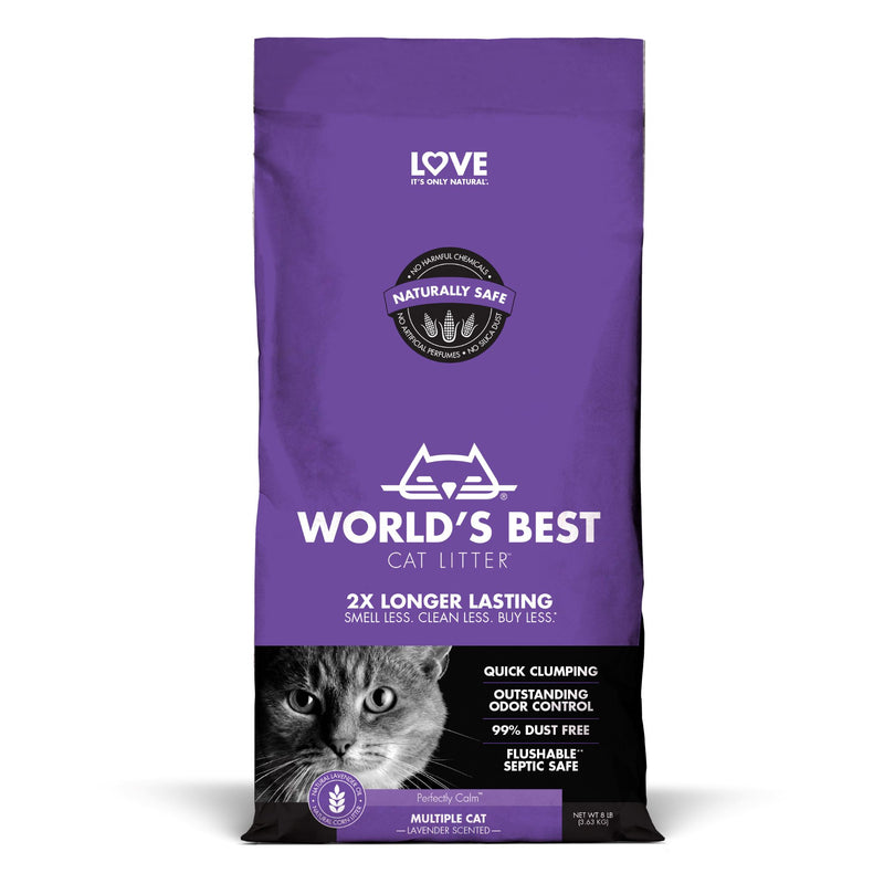World's Best Cat Litter® 8lb Lavender Scented