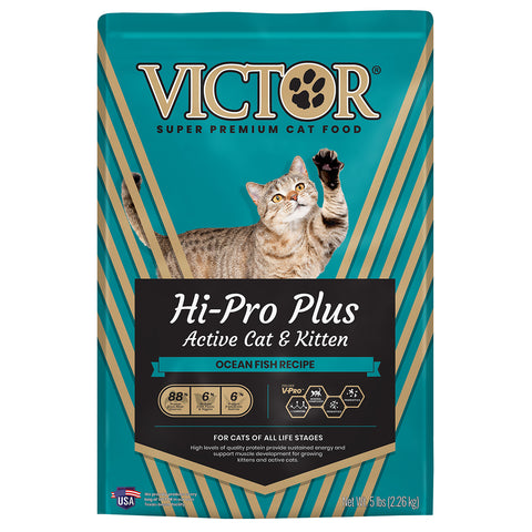 Victor Hi Pro Plus Active Cat & Kitten Dry Cat Food