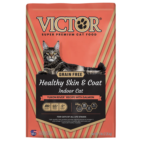 Victor Grain Free Healthy Skin & Coat Indoor Cat Food