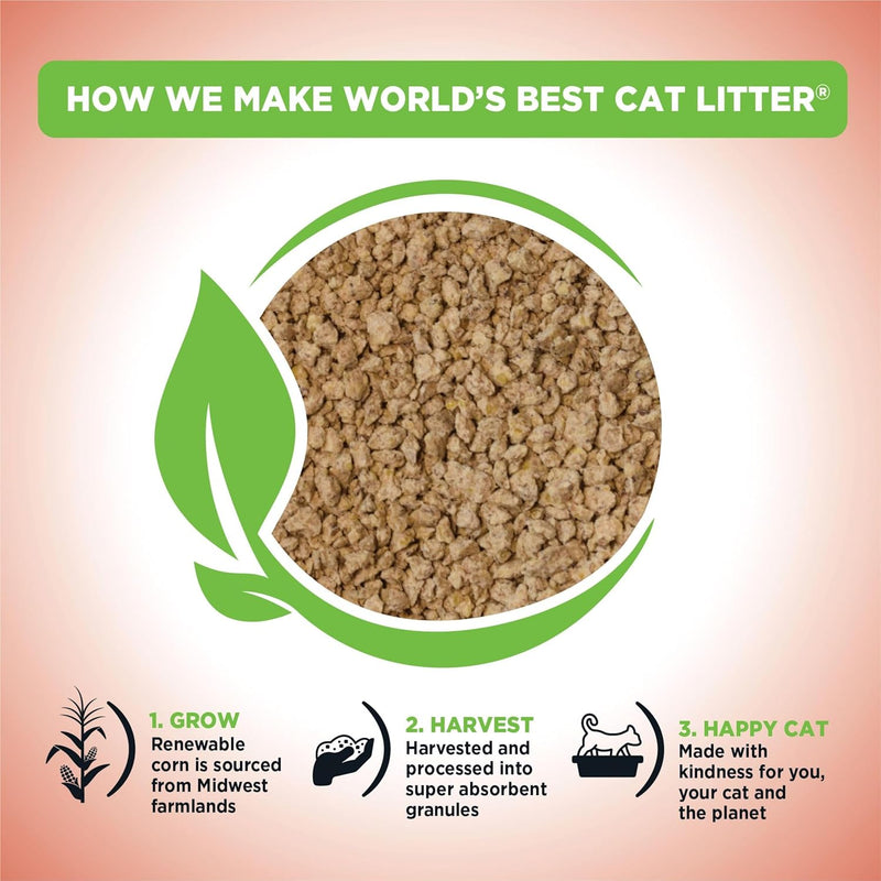 World's Best Cat Litter® 15lb Multiple Cat Unscented