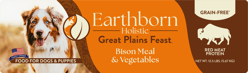 Earthborn Holistic Great Plains Feast for Dogs & Puppies