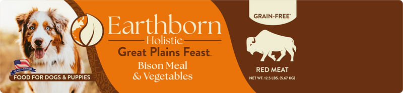Earthborn Holistic Great Plains Feast for Dogs & Puppies
