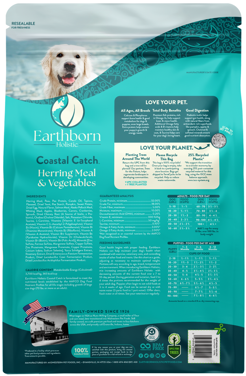 Earthborn Holistic Coastal Catch for Dogs & Puppies