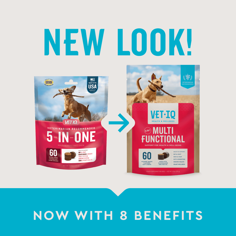 VETIQ 8-in-1 Multifunctional Dog Chew 60 count