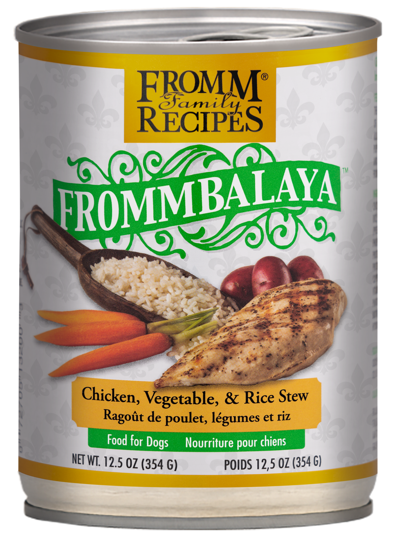 Fromm Family Recipes Frommbalaya® Chicken, Vegetable, & Rice Stew Food for Dogs