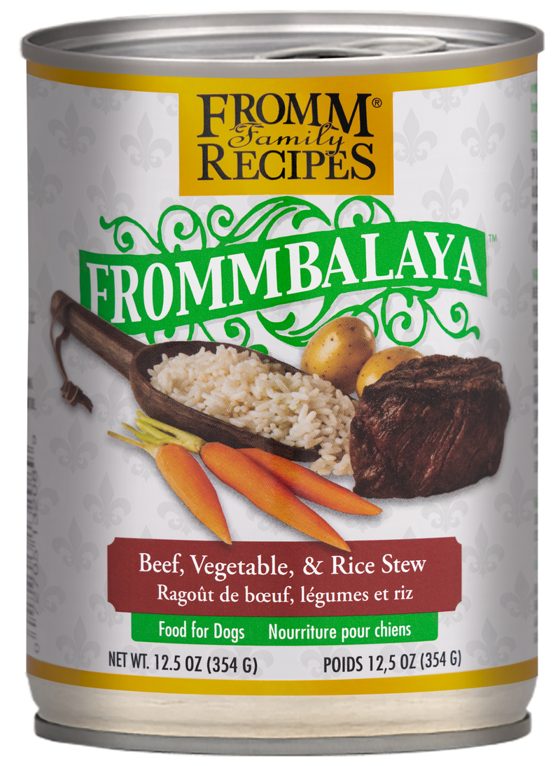 Fromm Family Recipes Frommbalaya® Beef, Vegetable, & Rice Stew Food for Dogs