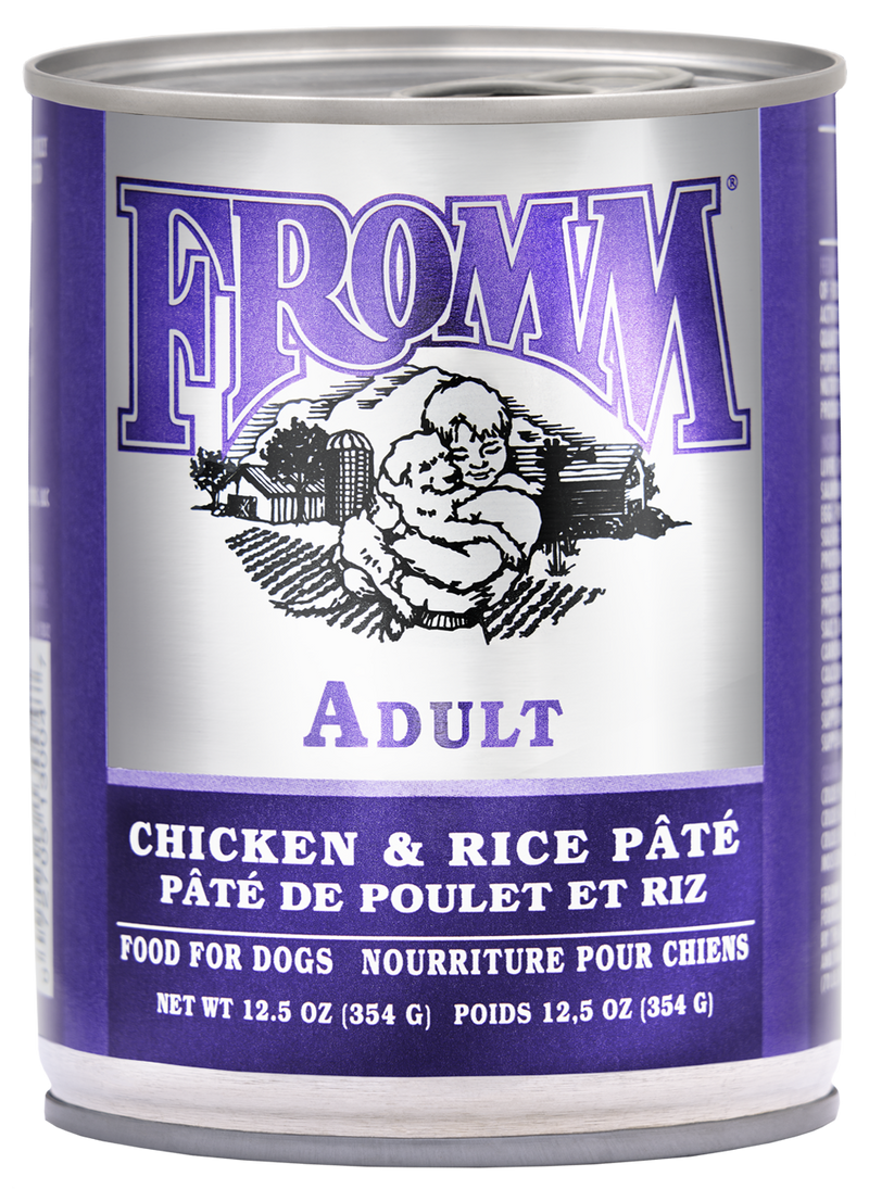 Classic Fromm Adult Chicken & Rice Pâté Food for Dogs