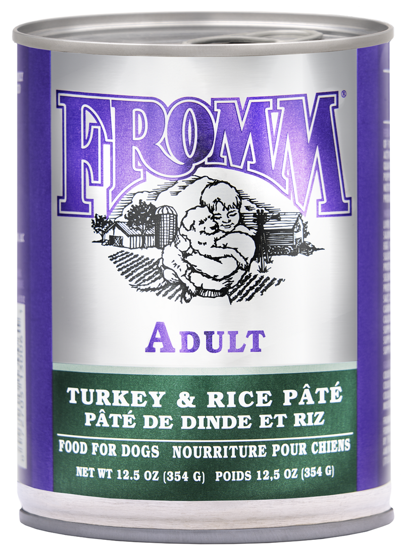 Classic Fromm Adult Turkey & Rice Pâté Food for Dogs