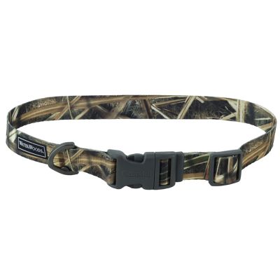 Coastal Pet Water  and  Woods Adjustable Dog Collar Camo Grass