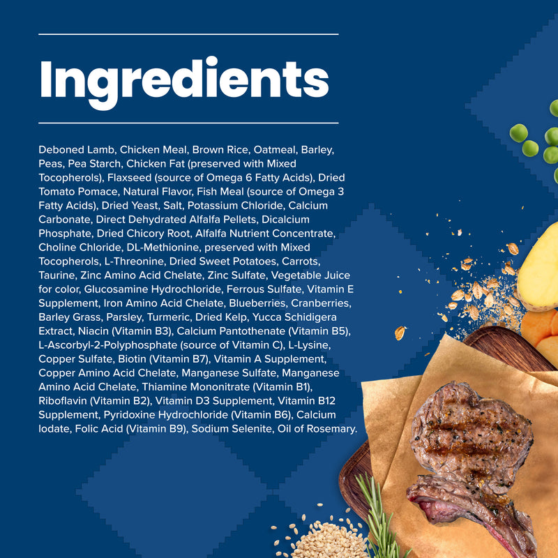 Blue Buffalo Life Protection Formula Adult Dry Dog Food, Helps Build and Maintain Strong Muscles, Made with Natural Ingredients, Lamb & Brown Rice Recipe, 5-lb Bag