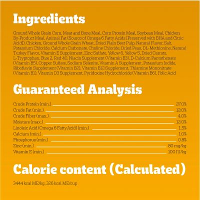 Pedigree Hi Pro Chicken  and  Turkey Dog Food, 18 lb.