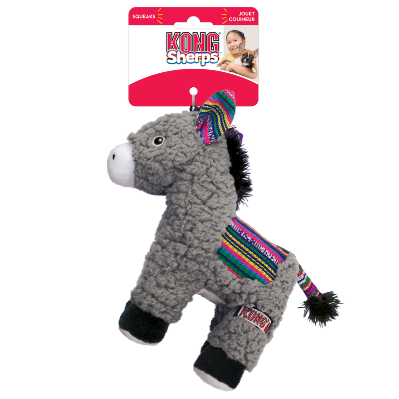 KONG Sherps™ Donkey Medium Dog Toy