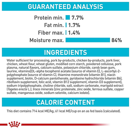 Royal Canin Adult Urinary Care Thin Slices in Gravy Wet Cat Food, 13 oz., Pack of 12 Cans