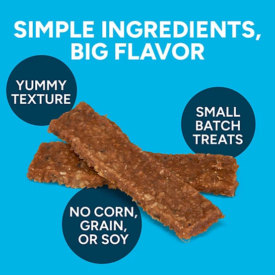 Cloud Star Wag More Bark Less Jerky Dog Treats, Smoked Salmon, 10 oz.