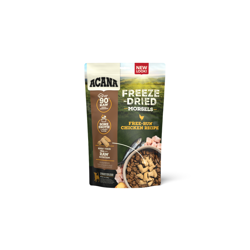 ACANA Freeze-Dried Food Morsels Free Run Chicken Recipe 8OZ