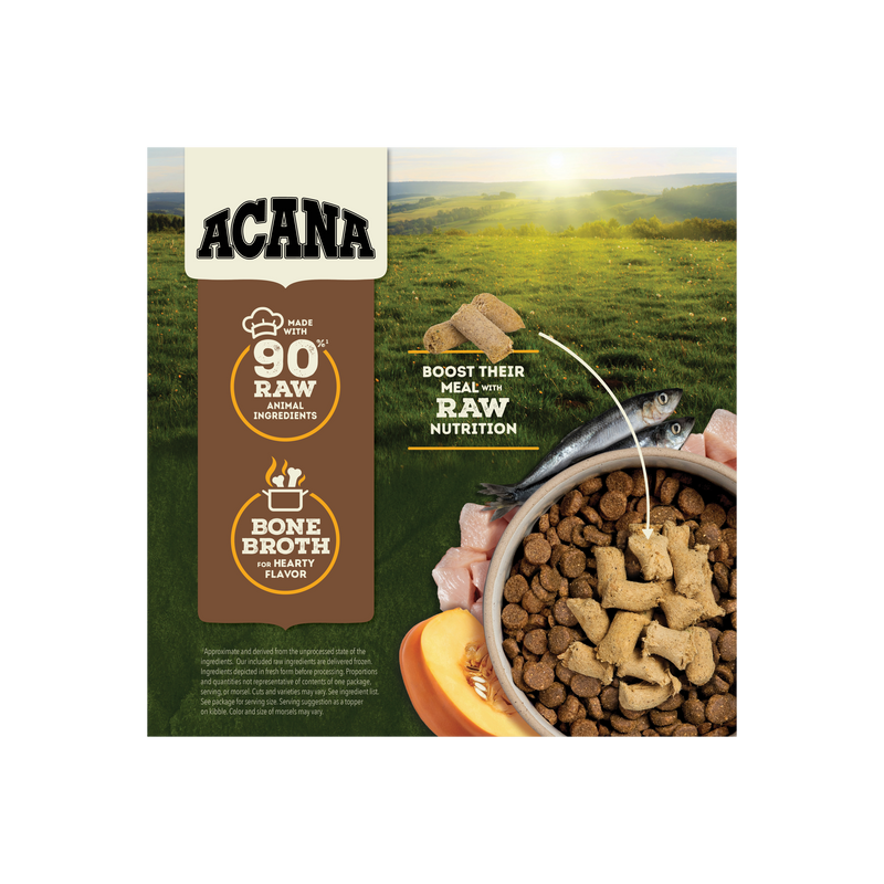 ACANA Freeze-Dried Food Morsels Free Run Chicken Recipe 8OZ