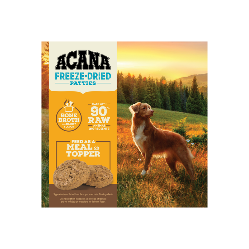 ACANA Freeze-Dried Food Patties Free-Run Chicken Recipe 14OZ